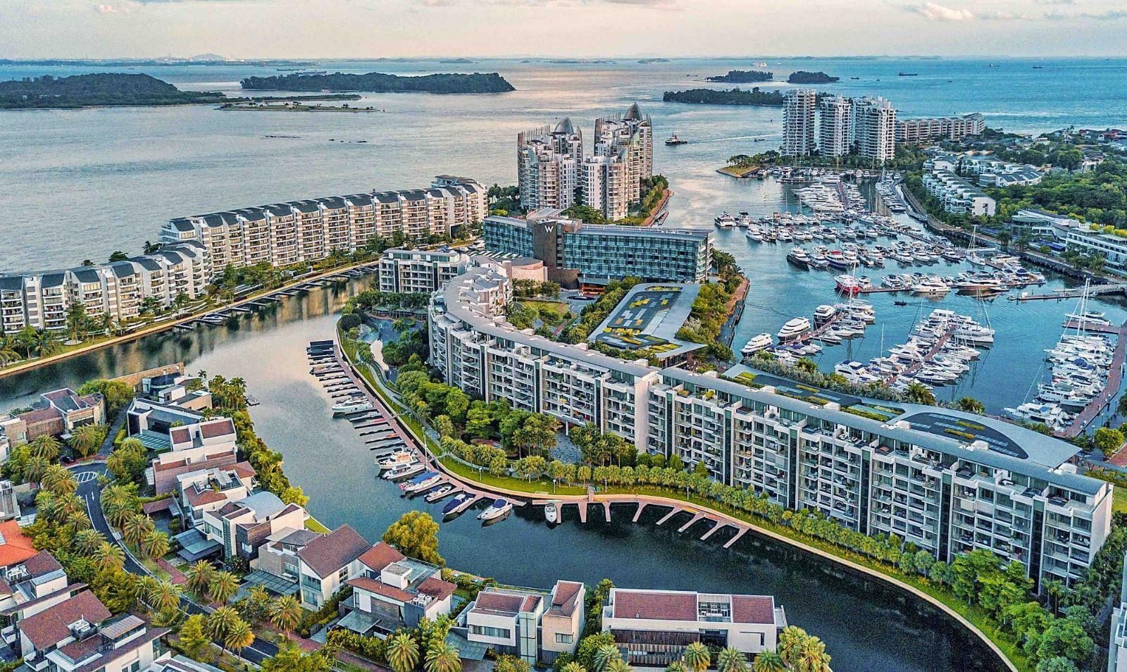 Sentosa Cove and the Residences at W