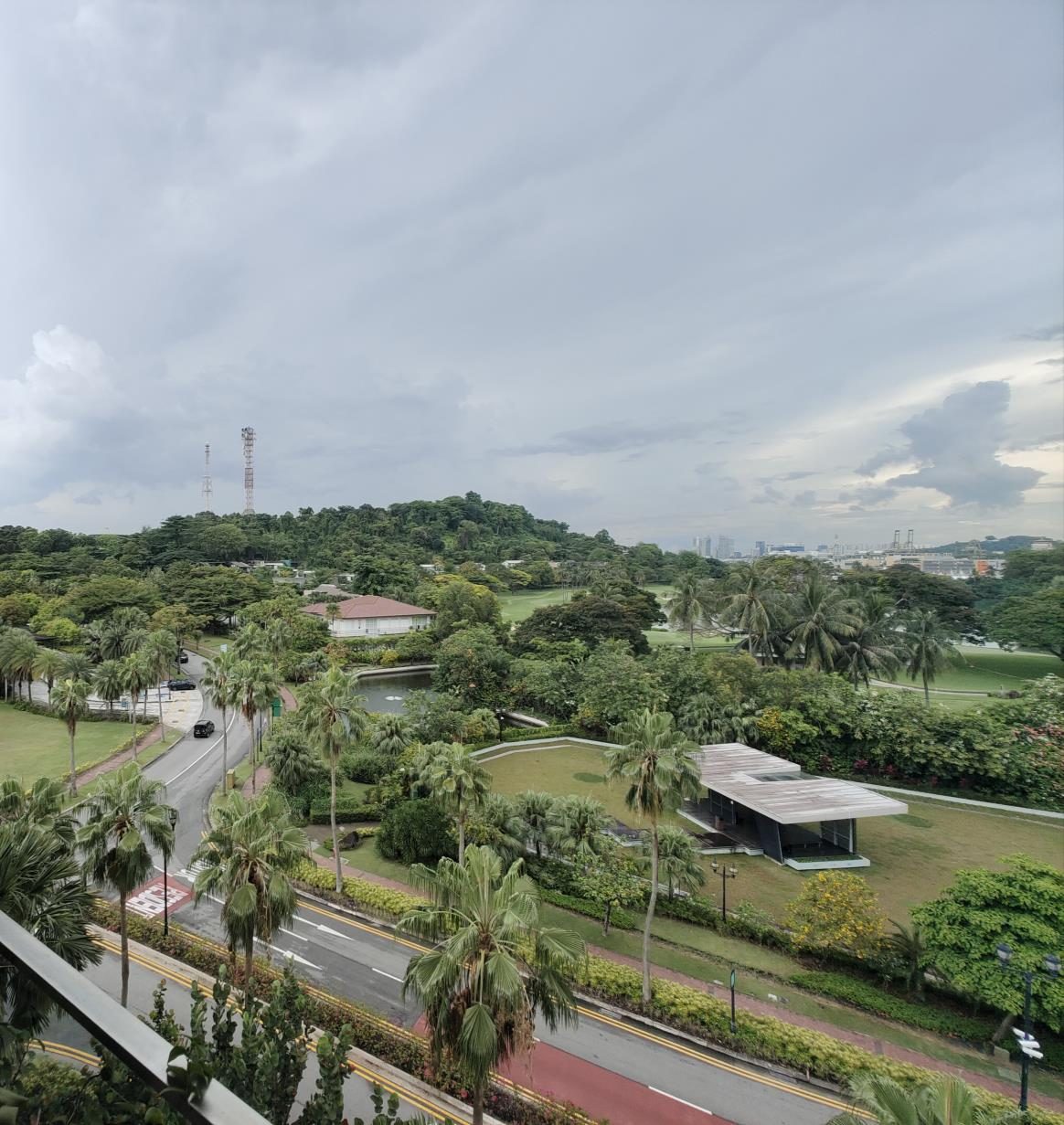 Golf course view